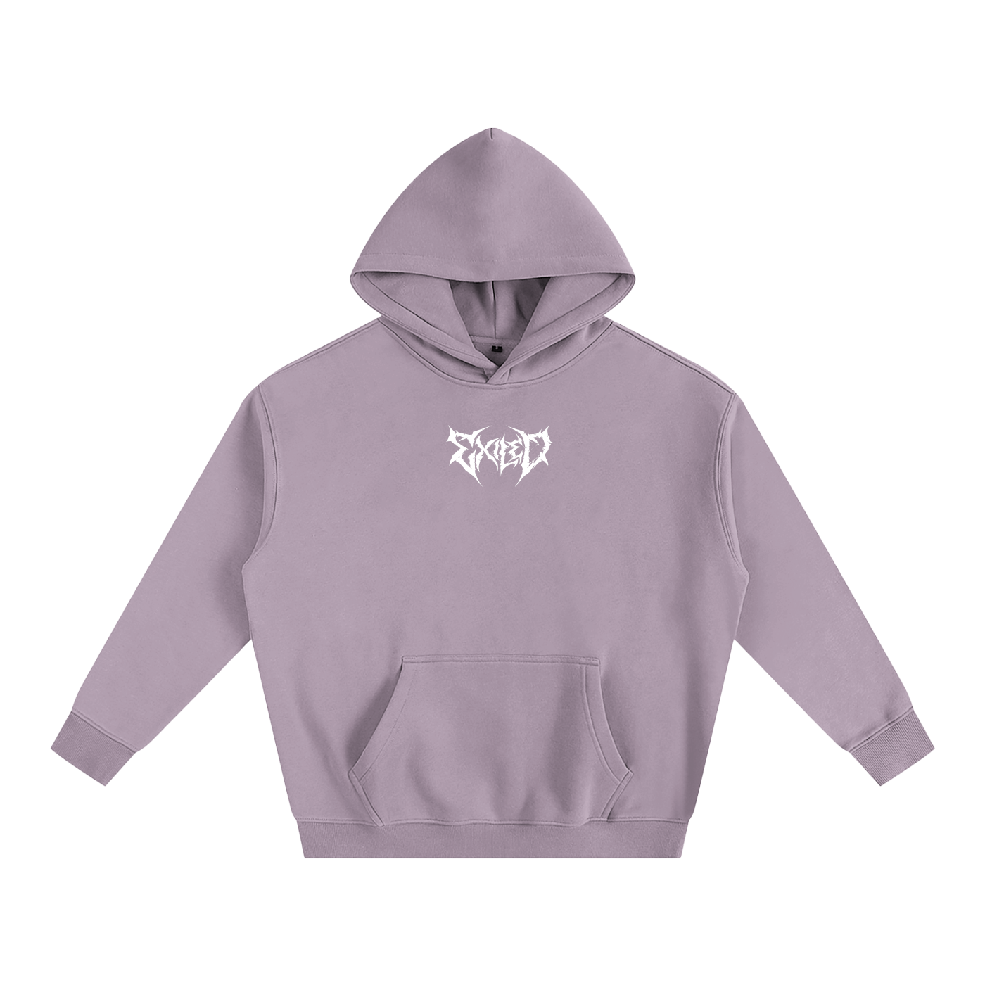 Minimalist Hoodie - White Text