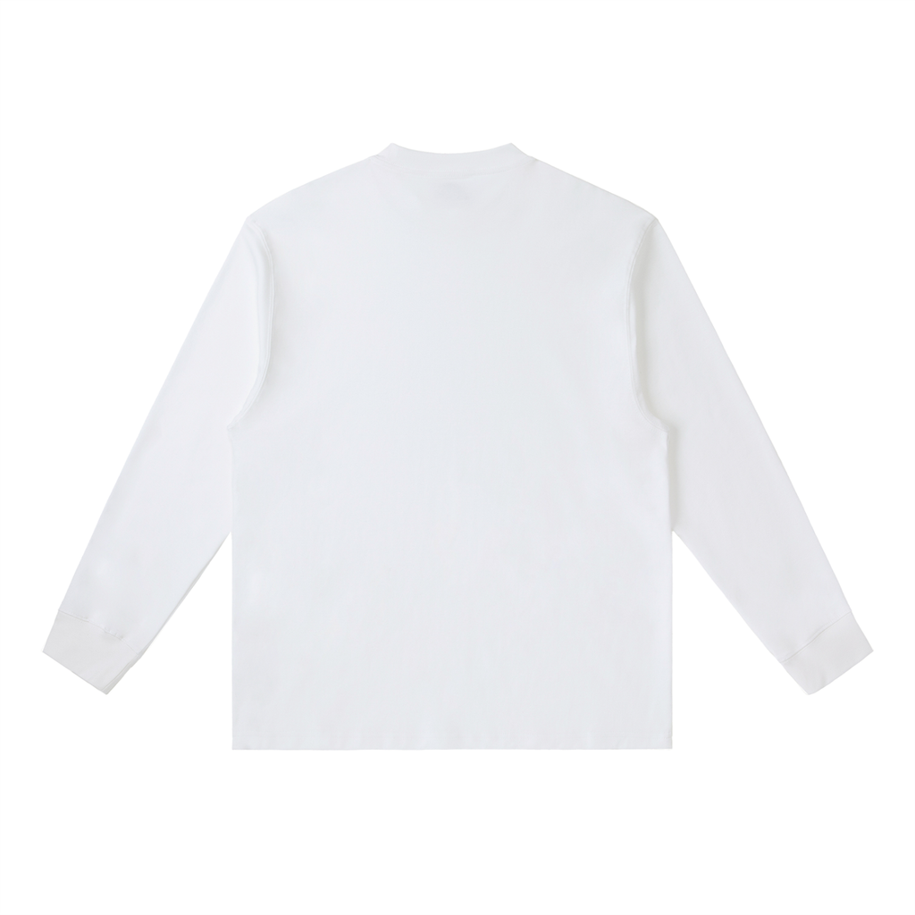Long-Sleeve T-Shirt - Black Text