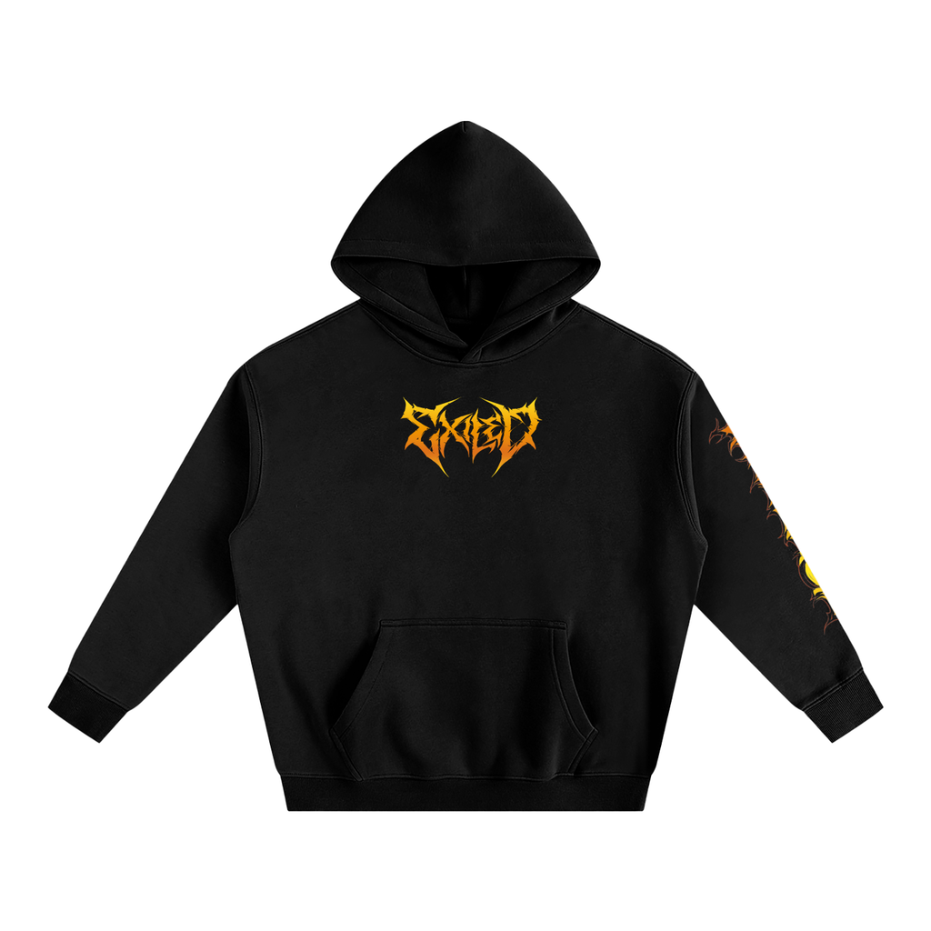 Oversized Hoodie - Sunset Orange