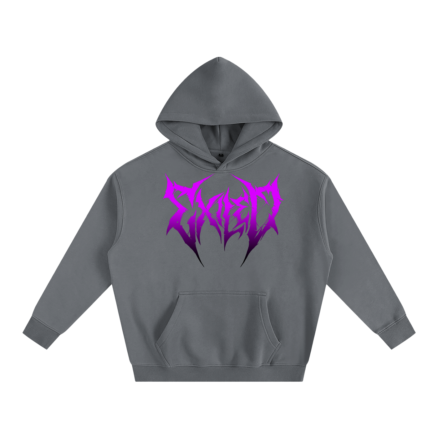 Born Defiant Hoodie - Gothic Pink