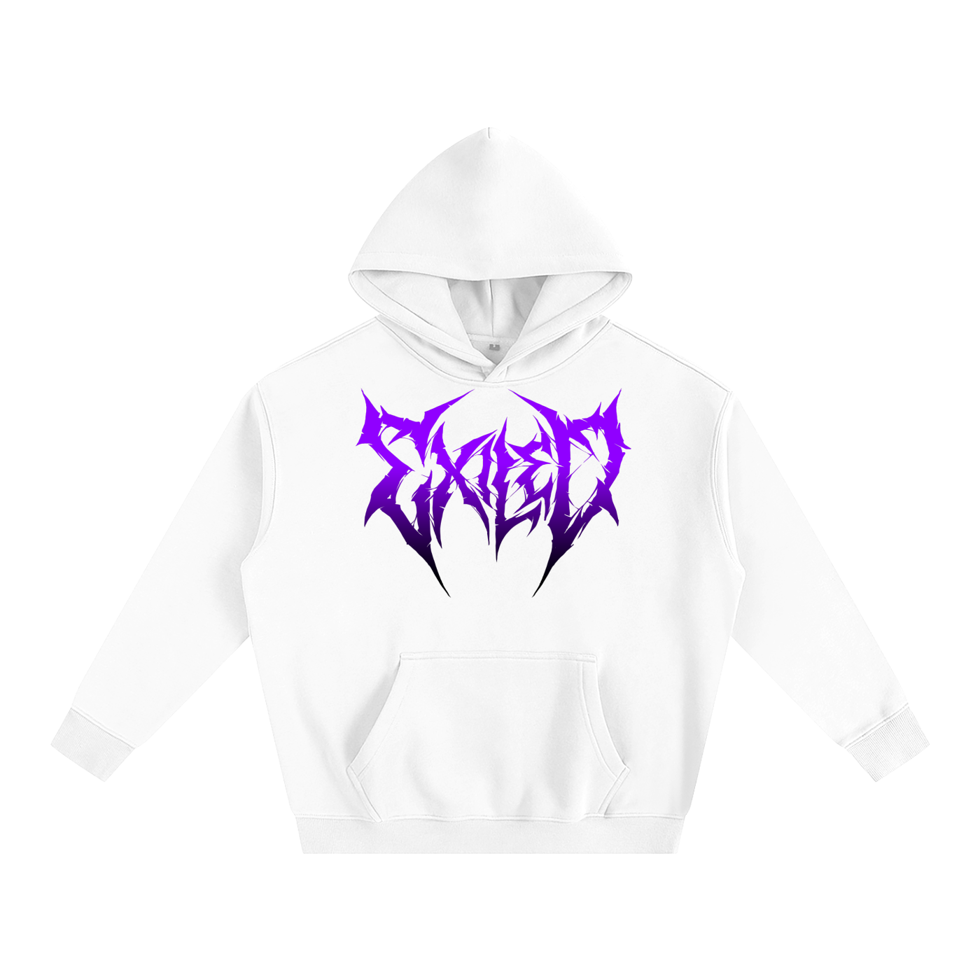 Born Defiant Hoodie - Gothic Purple