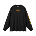 Oversized Long Sleeve T-Shirt - Sunset Orange