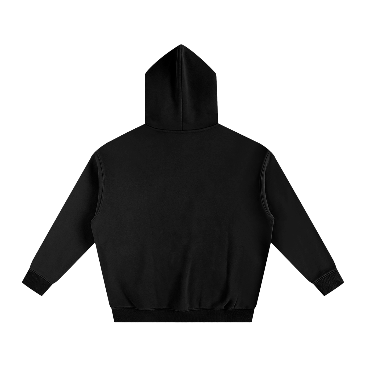 Minimalist Hoodie - White Text