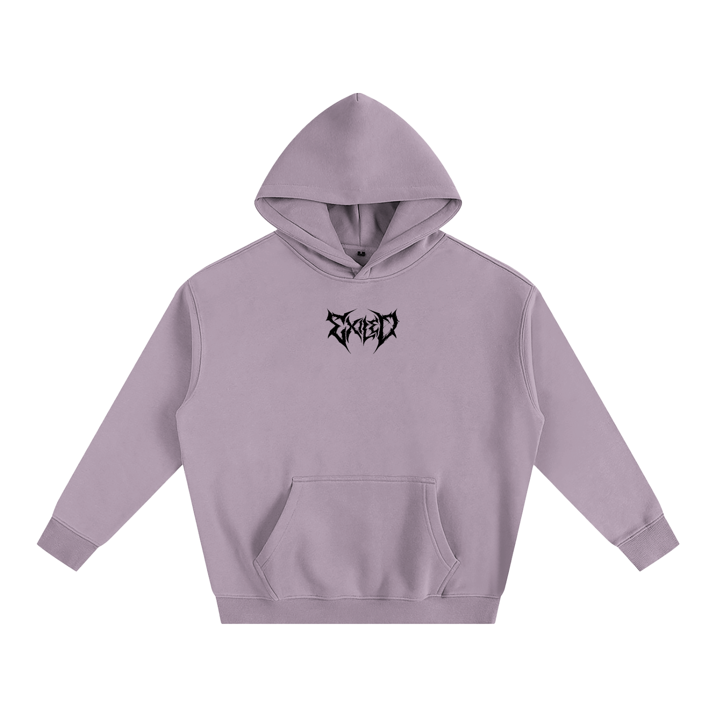Minimalist Hoodie - Black Text