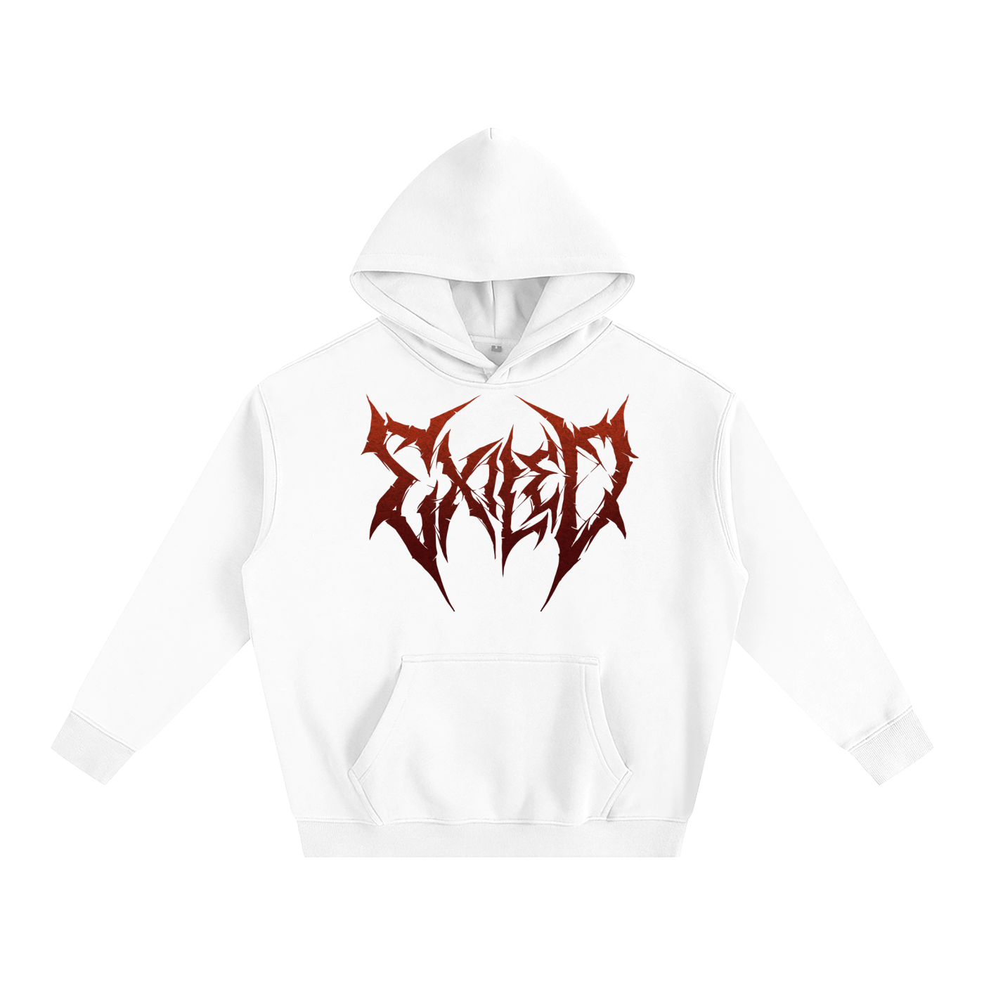 Born Defiant Hoodie - Gothic Red