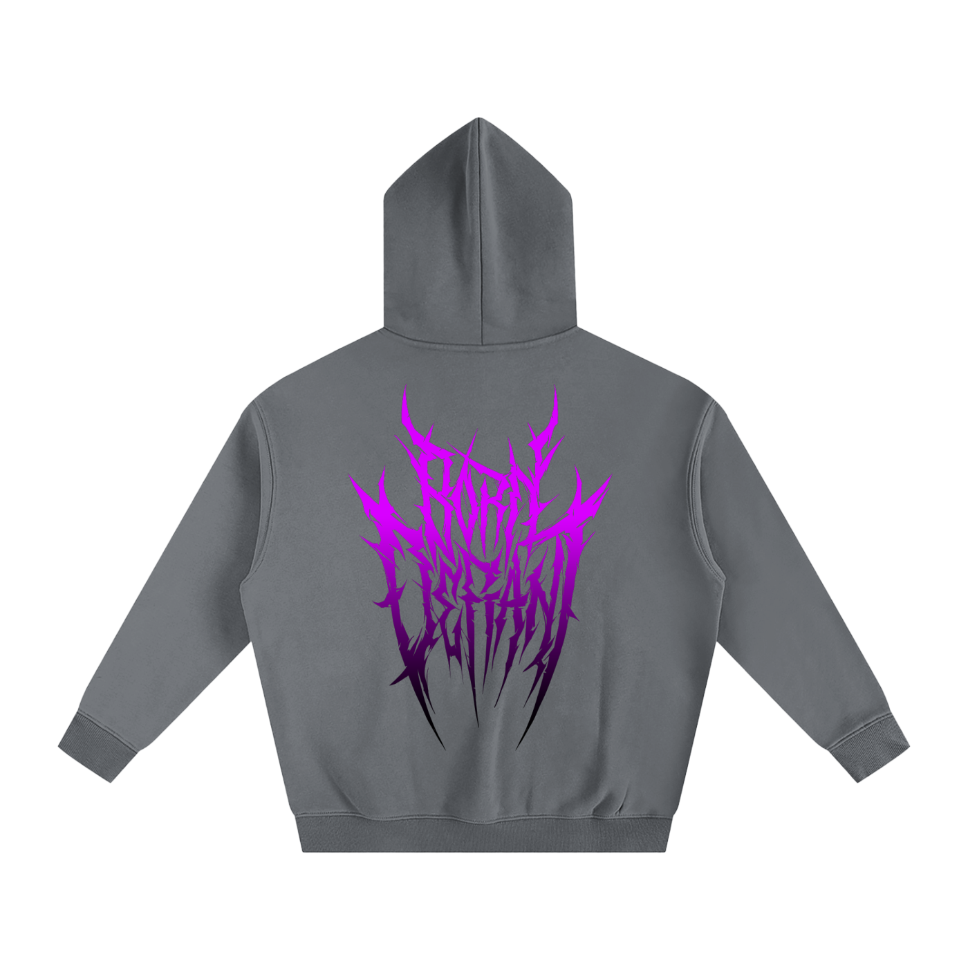 Born Defiant Hoodie - Gothic Pink