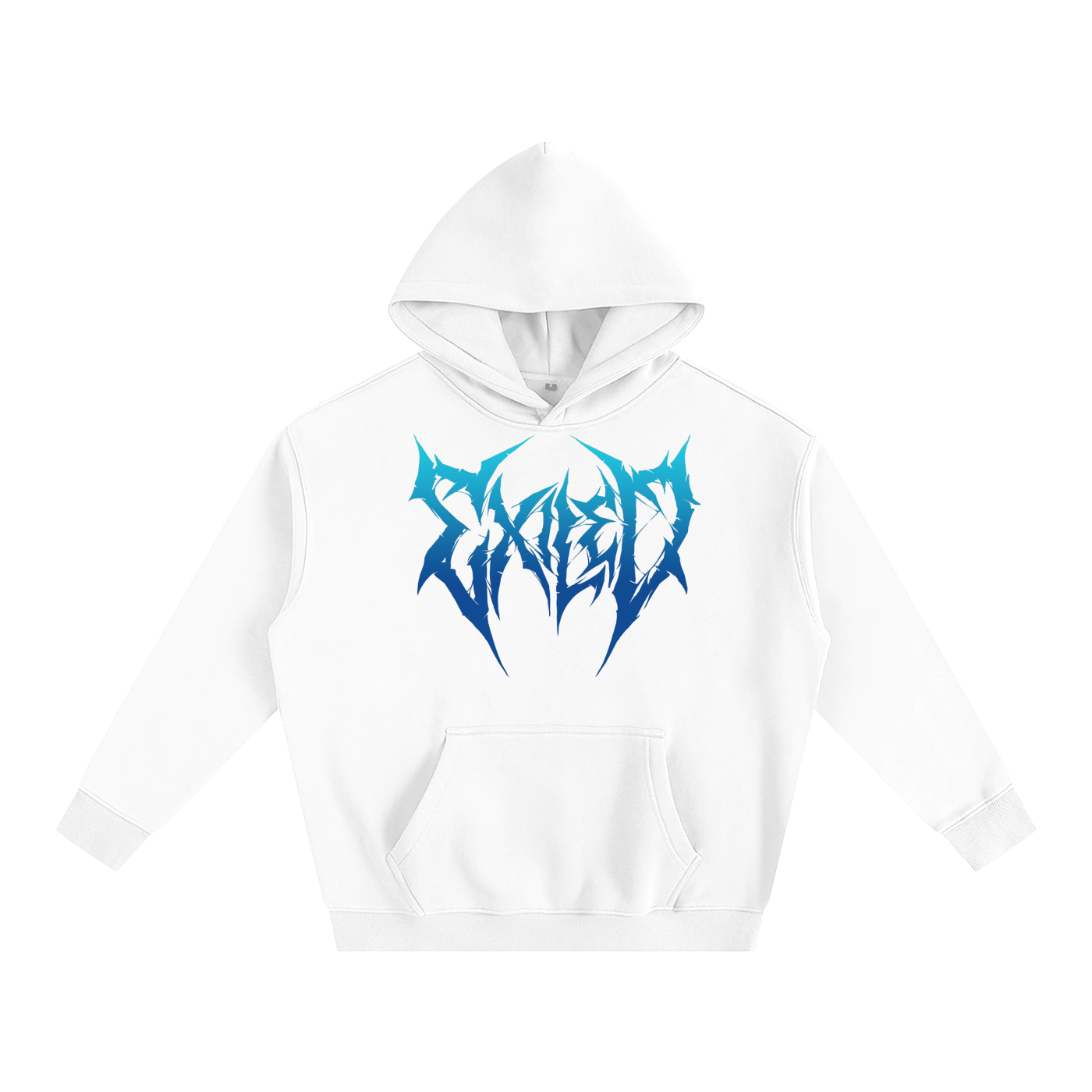 Born Defiant Hoodie - Gothic Blue