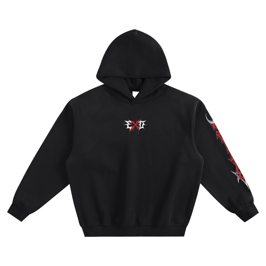 BUILT FROM SPITE - Fleece Boxy Hoodie