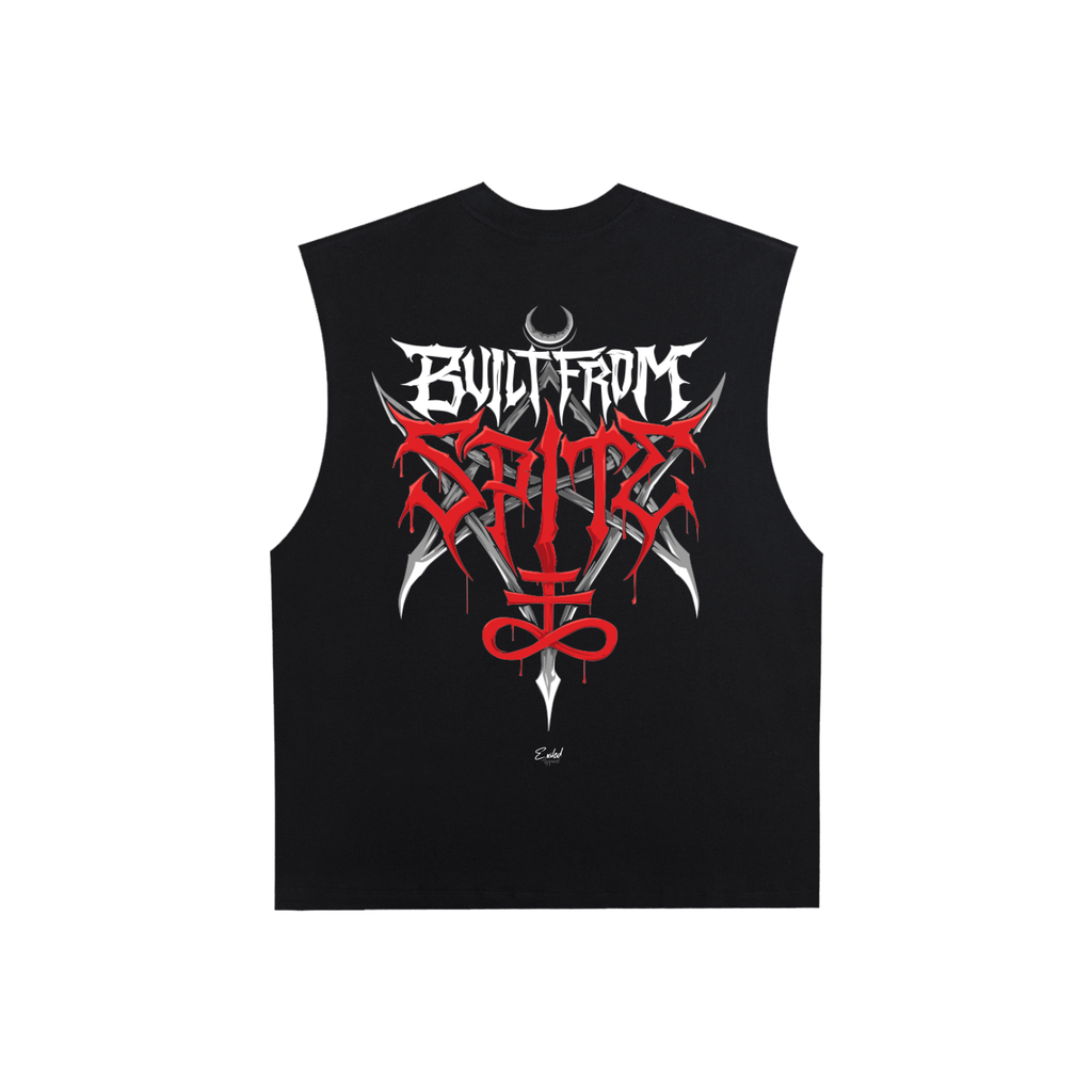 BUILT FROM SPITE - Cotton Tank Top