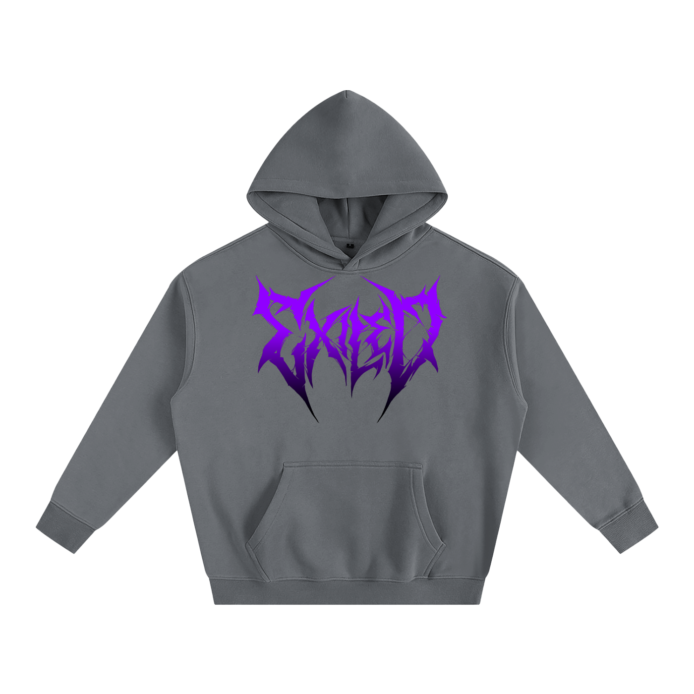 Born Defiant Hoodie - Gothic Purple