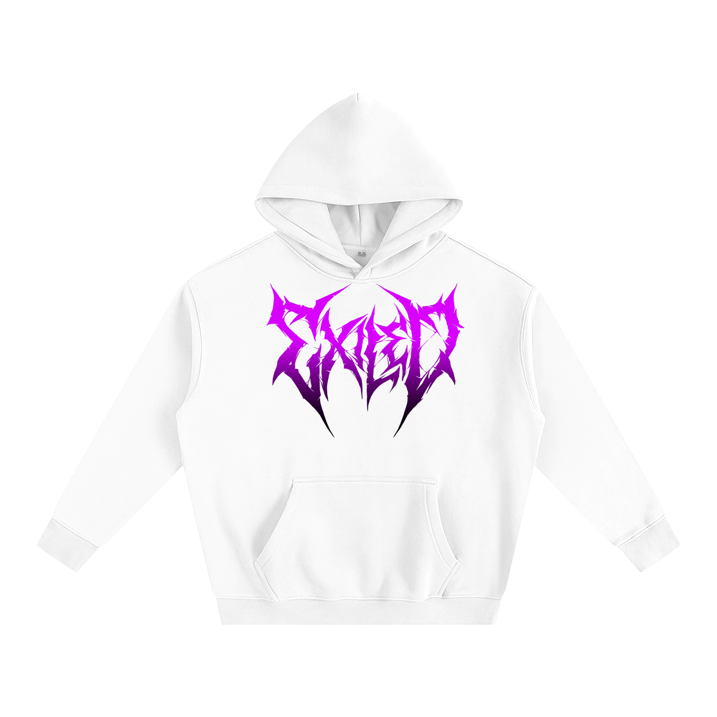 Born Defiant Hoodie - Gothic Pink
