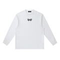 Long-Sleeve T-Shirt - Black Text