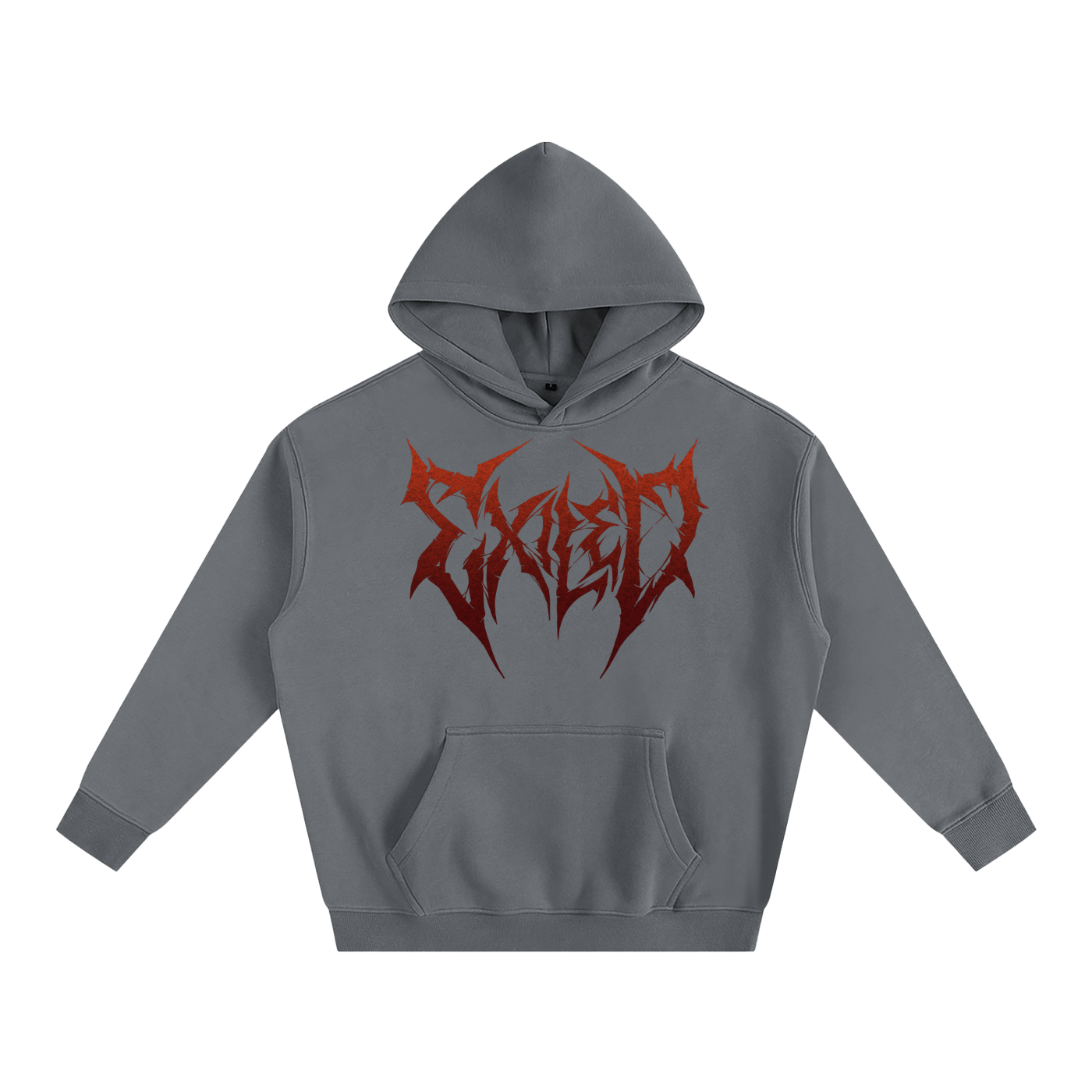 Born Defiant Hoodie - Gothic Red