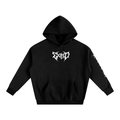 Oversized Hoodie - Gothic White