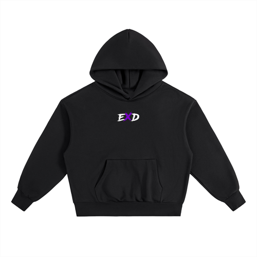 Bad Decisions Heavy Weight Hoodie - Purple
