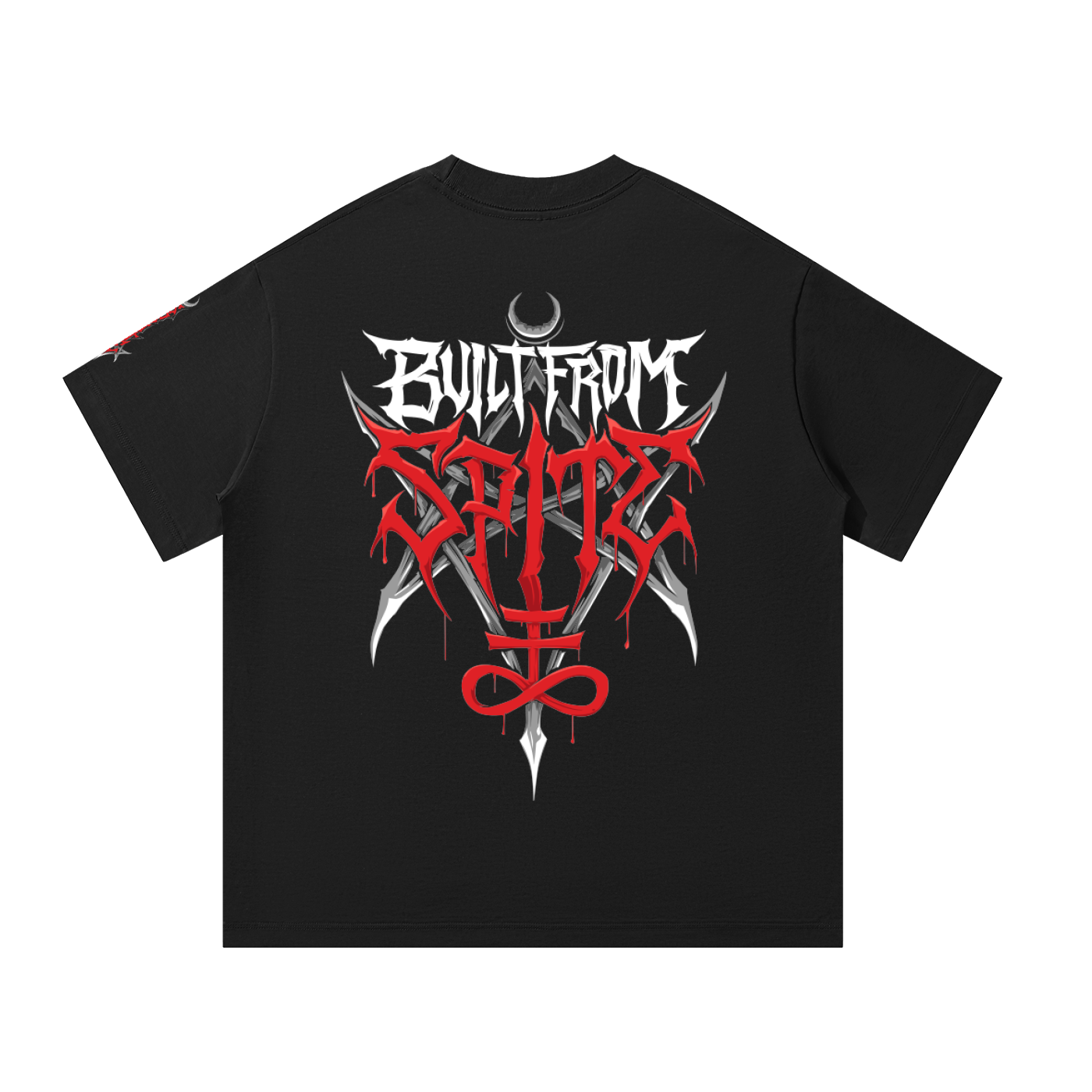 BUILT FROM SPITE - Oversized Tee