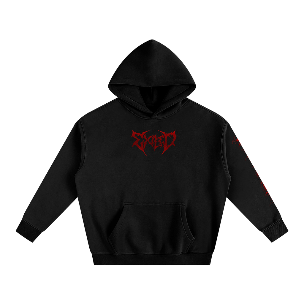 Oversized Hoodie - Infinite Red